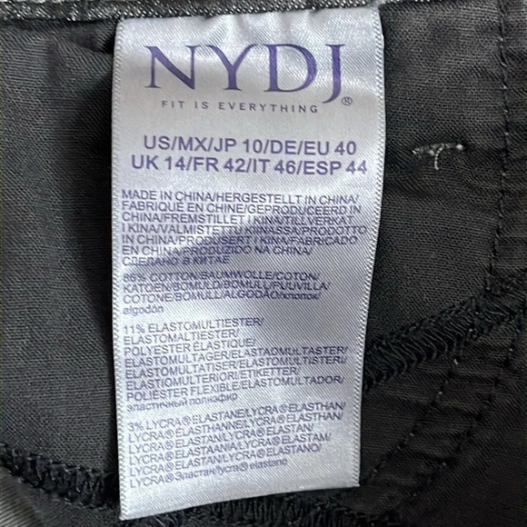 NYDJ Sheri Slim Jeans in Remington - Size 10 - Picture 8 of 10